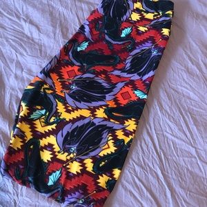 Disney villain maleficent Leggings LLR